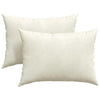 Vidaxl sofa kussens 2 stuks crème 70 x 50 cm cordstof