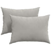 VidaXL cojines de sofá 2 piezas tela gris claro 70 x 50 cm