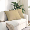 Cuscini per divano VidaXL 2 pezzi in tessuto a corda grigio verde 70 x 50 cm