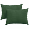 Vidaxl sofa kussens 2 stuks donkergroen 70 x 50 cm cordstof