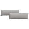 Vidaxl sofa kussens 2 pcs wolkengrijs 120 x 40 cm stof