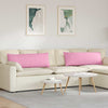 Vidaxl sofa kussens 2 pcs roze 120 x 40 cm stof