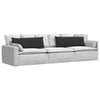 Vidaxl sofa kussens 2 stuks zwart 120 x 40 cm cordstof