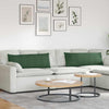 Cuscini per divano VidaXL 2 pezzi in tessuto a corde verde scuro 120 x 40 cm