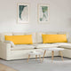 Vidaxl sofa kussens 2 stuks lichtgeel 120 x 40 cm cordstof