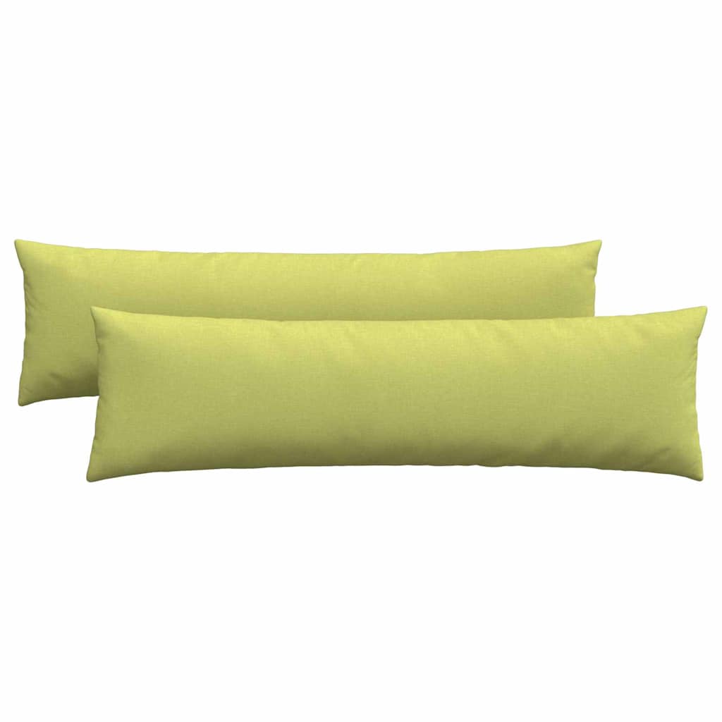 Cuscini per divano VidaXL 2 pezzi in tessuto verde chiaro 145 x 40 cm