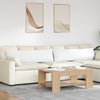 VidaXL cojines de sofá 2 piezas blanco 145 x 40 cm tela