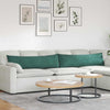 Cuscini per divano VidaXL 2 pezzi in tessuto a corde verde scuro 145 x 40 cm