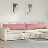 VidaXL cojines de sofá 2 piezas rosa 145 x 40 cm tela de pana