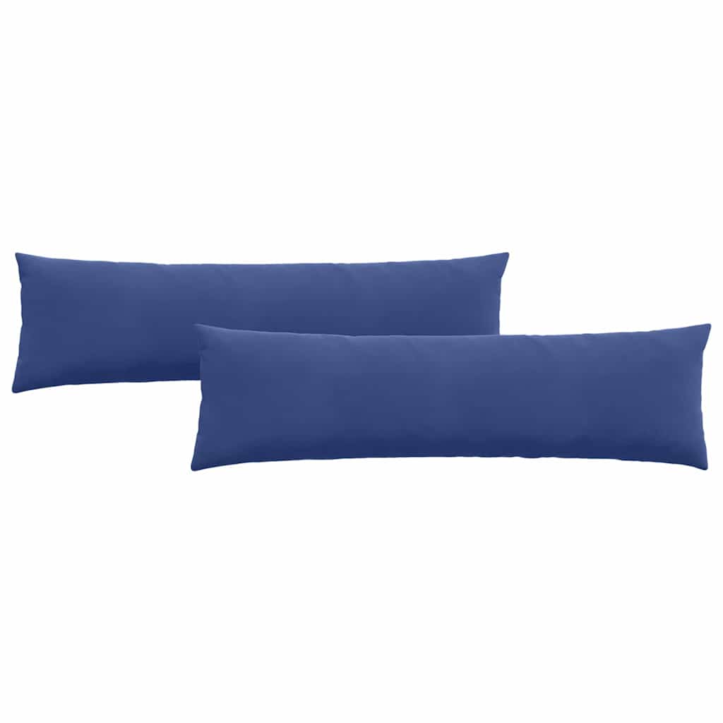 Cuscini per divano VidaXL, 2 pezzi, blu polizia, tessuto a corde 145 x 40 cm