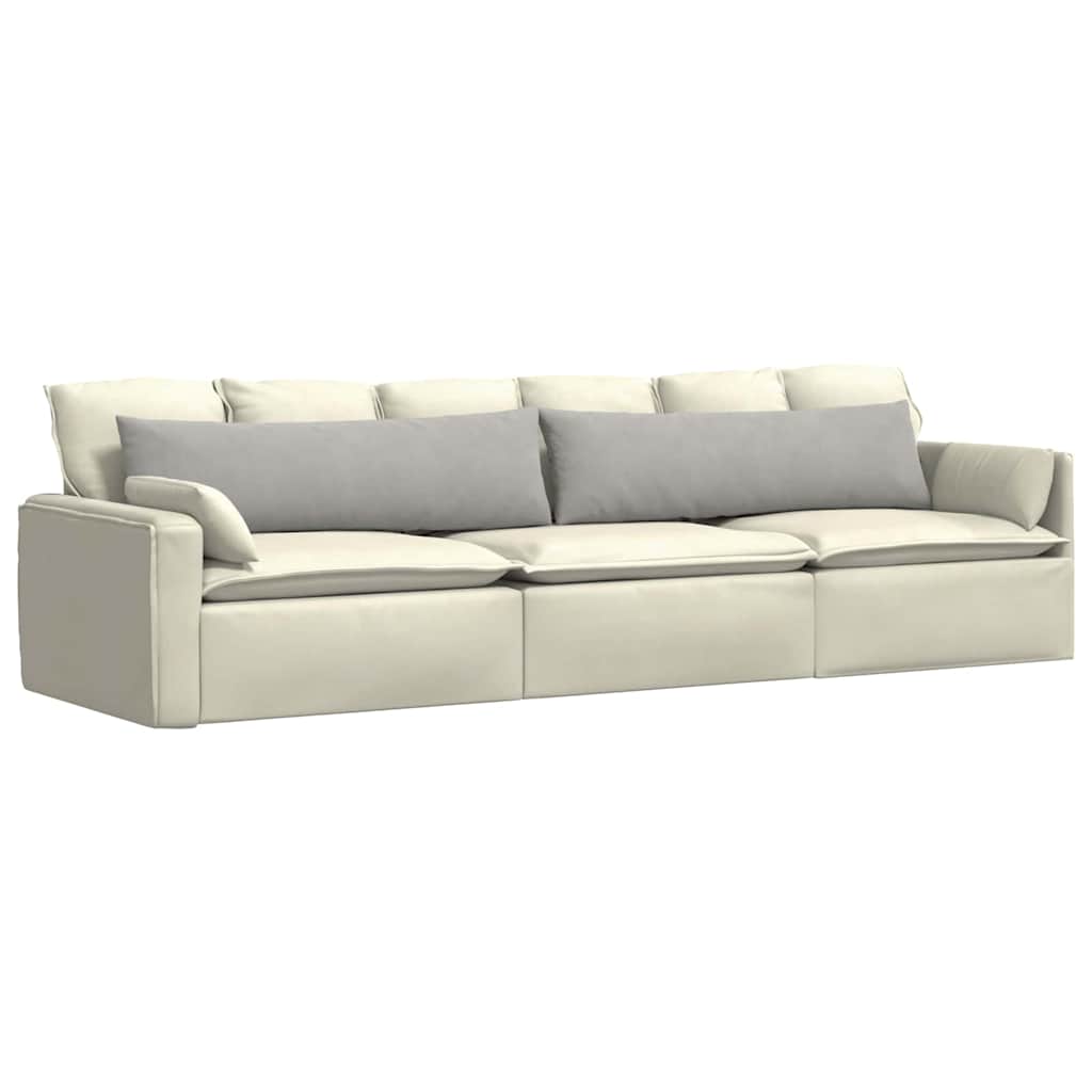 VidaXL cojines para sofá 2 piezas tela gris claro 145 x 40 cm
