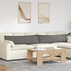 Cuscini per divano VidaXL 2 pezzi in tessuto a corde grigio chiaro 145 x 40 cm