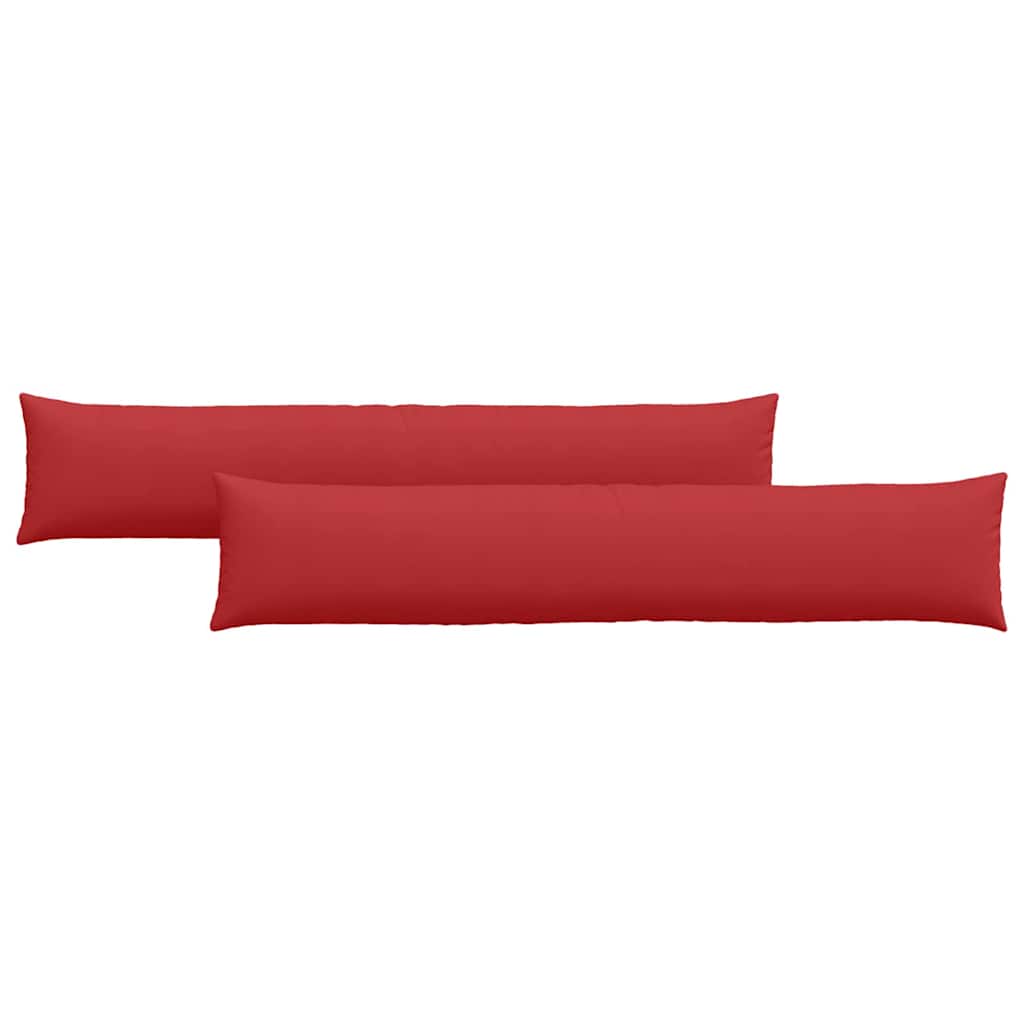 Cuscini per divano VidaXL 2 pezzi tessuto rosso 200 x 40 cm