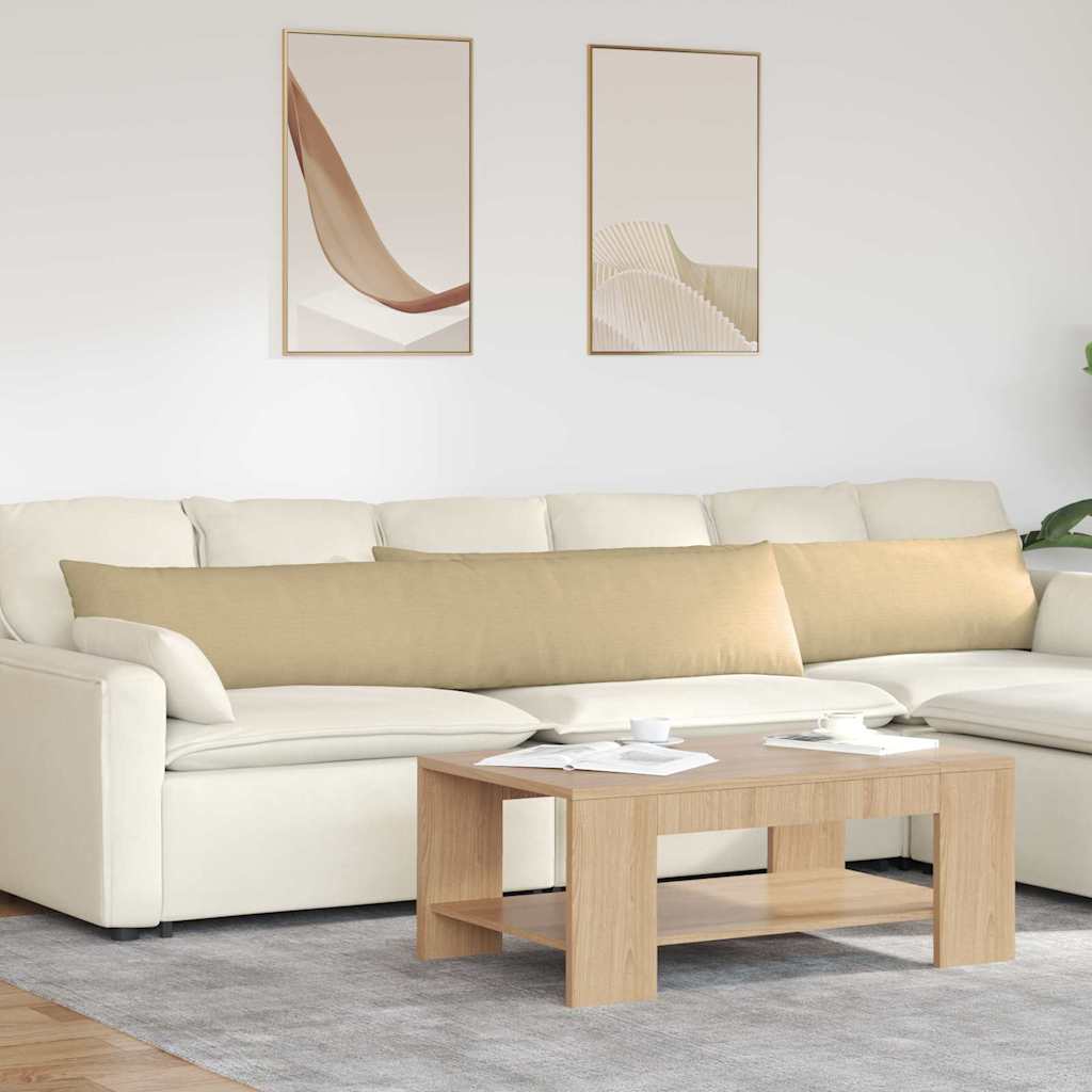 Cuscini per divano VidaXL 2 pezzi grigio verde 200 x 40 cm in tessuto a corda