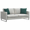 Cuscini per divano VidaXL 2 pezzi in tessuto verde scuro 45 x 45 cm