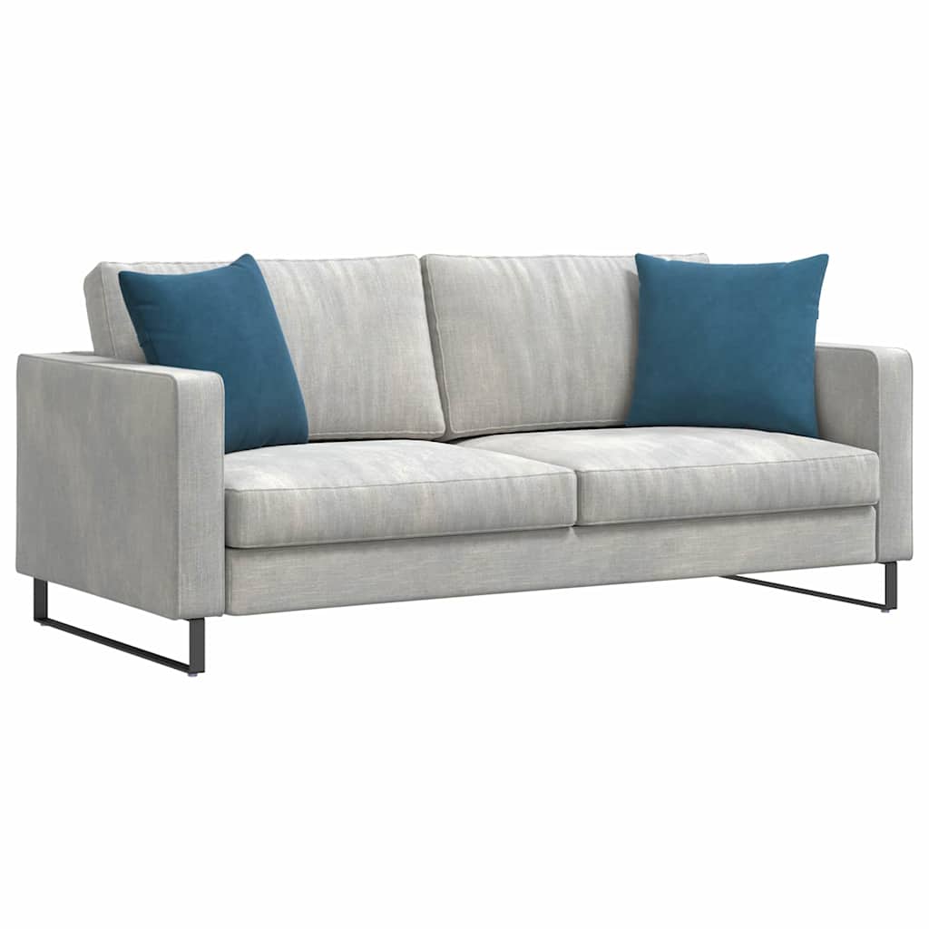 Cuscini per divano VidaXL 2 pezzi in tessuto a corda blu 45 x 45 cm