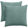 Vidaxl sofa kussens 2 stuks zeegroen 45 x 45 cm cordstof