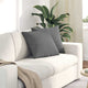 Cuscini per divano VidaXL 2 pezzi in tessuto grigio scuro 45 x 45 cm