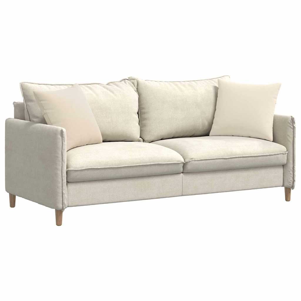Cuscini per divano VidaXL 2 pezzi in tessuto beige 45 x 45 cm
