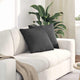 Cuscini per divano VidaXL 2 pezzi in tessuto a corde grigio scuro 45 x 45 cm