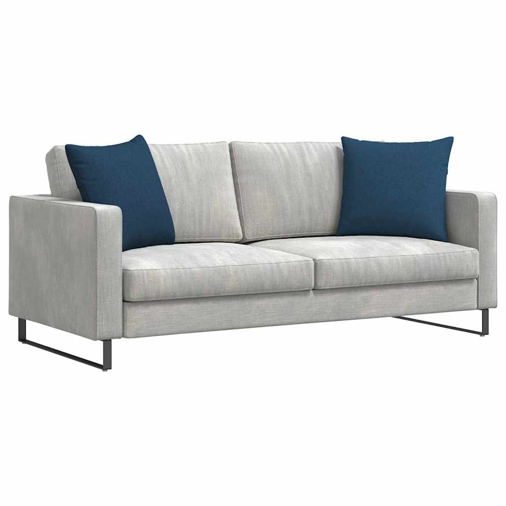 Cuscini per divano VidaXL 2 pezzi in tessuto blu 50 x 50 cm