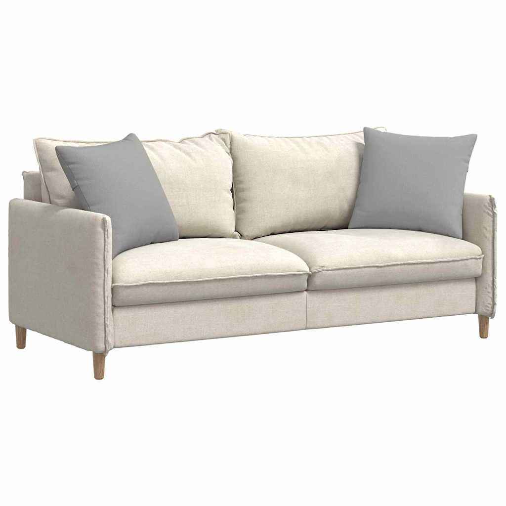 Vidaxl sofa kussens 2 pcs wolkengrijs 50 x 50 cm stof