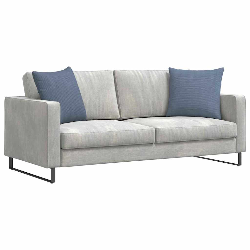 Cuscini per divano VidaXL 2 pezzi in tessuto a corda blu 50 x 50 cm
