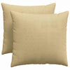 Cuscini per divano VidaXL 2 pezzi in tessuto a corda grigio verde 50 x 50 cm
