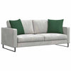 Vidaxl sofa kussens 2 stuks donkergroen 50 x 50 cm cordstof