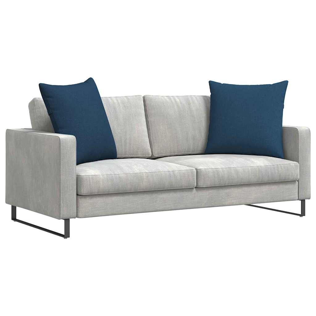 Cuscini per divano VidaXL 2 pezzi in tessuto blu 60 x 60 cm