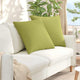 Vidaxl sofa kussens 2 pcs lichtgroen 60 x 60 cm stof