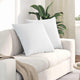 Vidaxl sofa kussens 2 pcs wit 60 x 60 cm stof