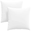 VidaXL cojines de sofá 2 piezas blanco 60 x 60 cm tela