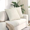 VidaXL cojines de sofá 2 piezas crema 60 x 60 cm tela de pana