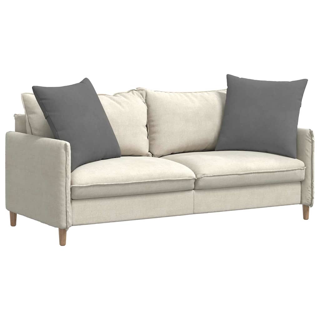 Cuscini per divano VidaXL 2 pezzi in tessuto grigio scuro 60 x 60 cm