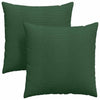 Cuscini per divano VidaXL 2 pezzi in tessuto a corde verde scuro 60 x 60 cm