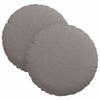 Vidaxl zitkussens 2 pcs taupe ø30 x 13 cm stof