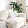 Vidaxx cojines de asiento 2 piezas blanco ø30 x 13 cm tela