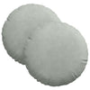 Cuscini seduta Vidaxx 2 pezzi grigio chiaro ø 40 x 13 cm velluto