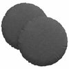 Cuscini seduta VidaXL 2 pz tessuto di cotone grigio scuro ø 30 cm
