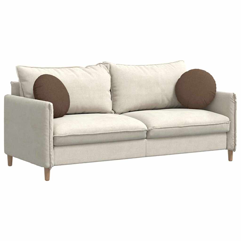 Cuscini sedile Vidaxx 2 pezzi tessuto marrone ø40 x 13 cm