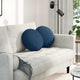 Cuscini seduta Vidaxx 2 pezzi tessuto blu ø40 x 13 cm