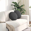 Vidaxx cojines de asiento 2 piezas gris oscuro ø 40 cm tela de algodón