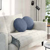 Vidaxx cojines de asiento 2 piezas azul ø 40 cm tela de algodón