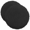 Cuscini seduta Vidaxx 2 pezzi tessuto nero ø50 x 19 cm