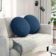 Cuscini seduta Vidaxx 2 pezzi tessuto blu ø50 x 19 cm