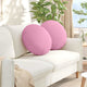 Cuscini sedile VidaXL 2 pezzi tessuto rosa ø50 x 19 cm