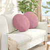 Cuscini da seduta Vidaxx 2 pezzi rosa ø 40 x 13 cm velluto