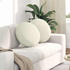 Vidaxx cojines de asiento 2 piezas crema ø 40 x 13 cm terciopelo