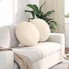 Vidaxx cojines de asiento 2 piezas crema ø 50 cm tela de algodón